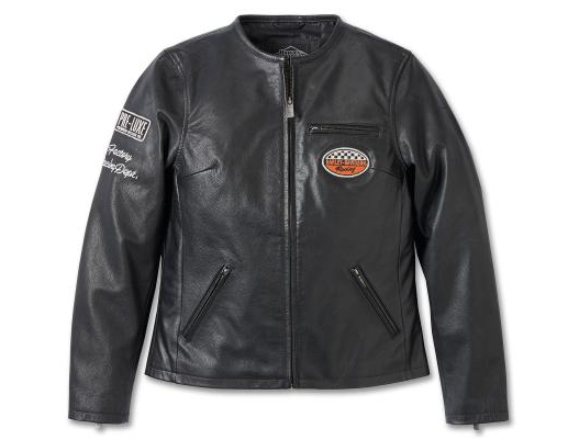 JACKET-120TH,LEATHER,BLACK