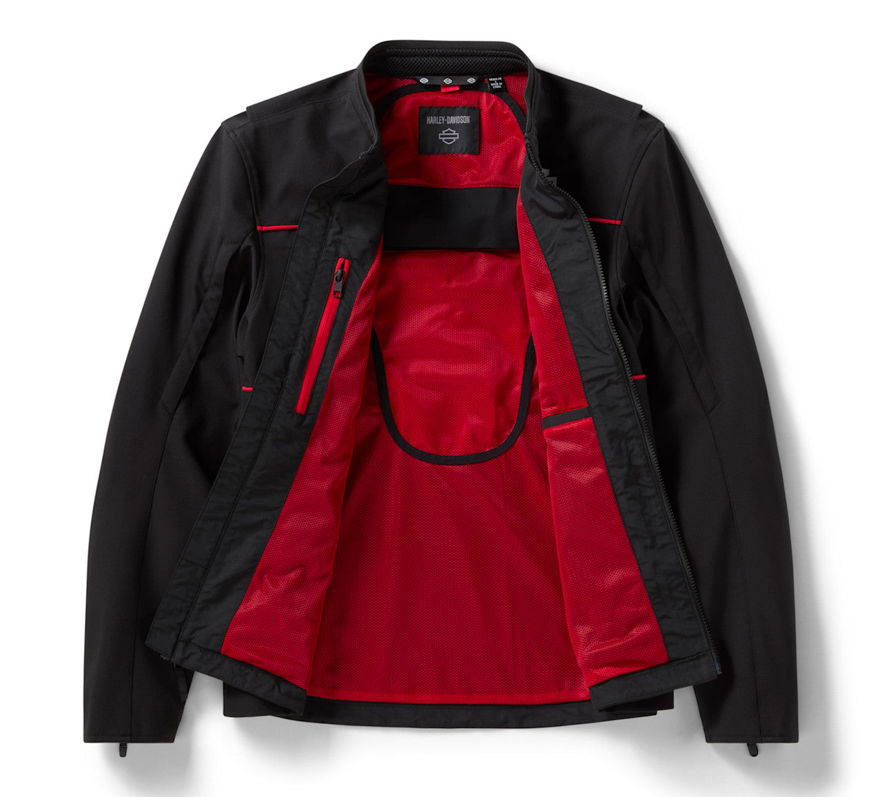 Veste de moto softshell Screamin' Eagle pour homme - 97103-26VM