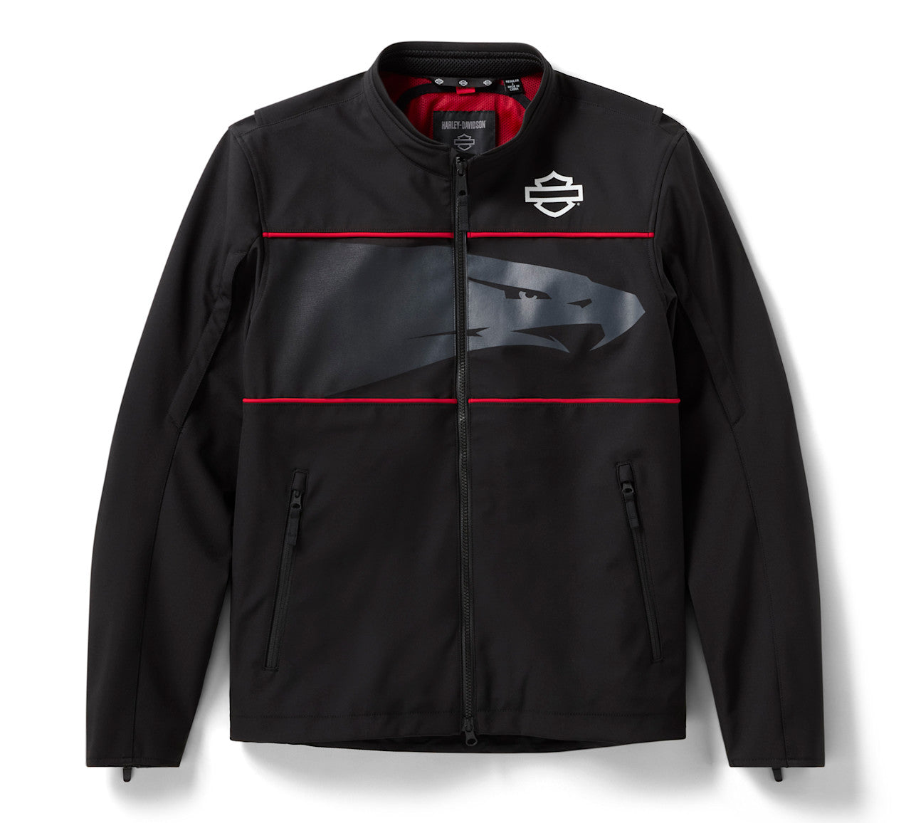 Veste de moto softshell Screamin' Eagle pour homme - 97103-26VM