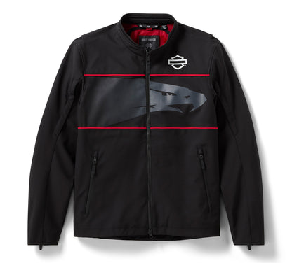 Veste de moto softshell Screamin' Eagle pour homme - 97103-26VM