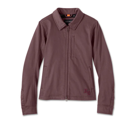 Veste de moto textile HD pour femme, style station-service - 97120-25VW