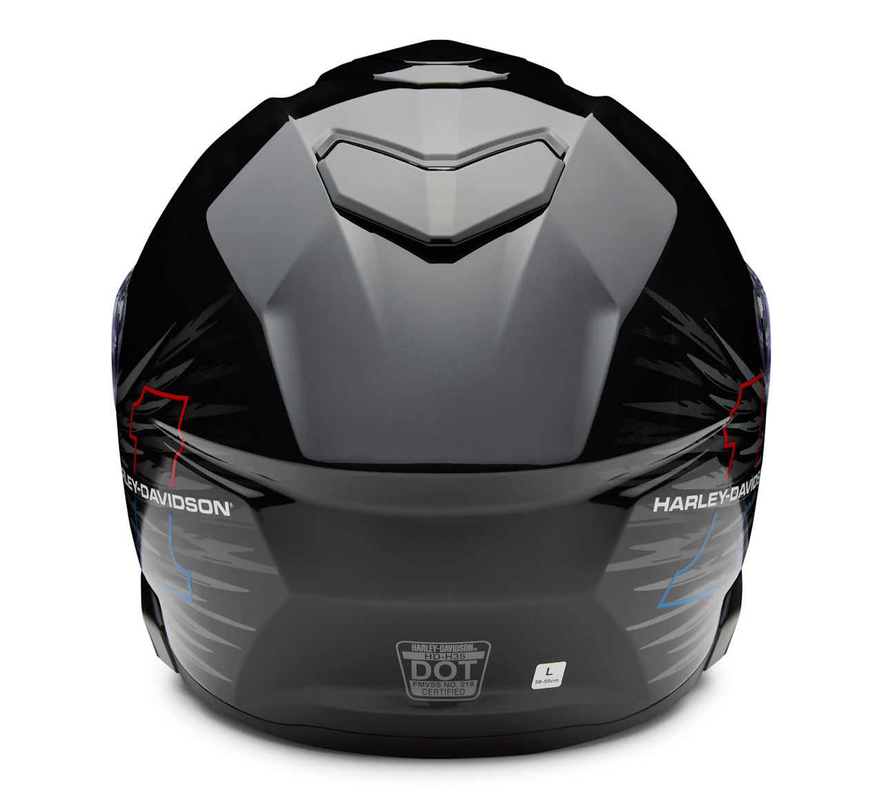 Casque modulaire HD Liberty Eagle Capstone Sun Shield III H35 - 97130-26VX
