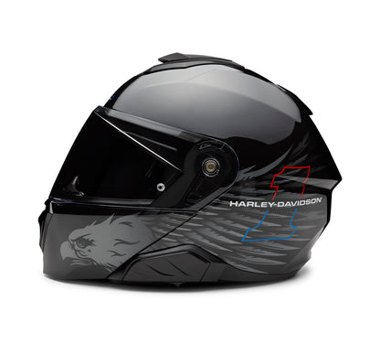 Casque modulaire HD Liberty Eagle Capstone Sun Shield III H35 - 97130-26VX