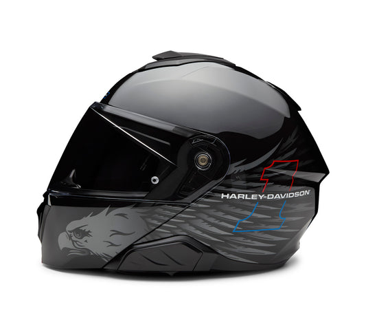 Casque modulaire HD Liberty Eagle Capstone Sun Shield III H35 - 97130-26VX
