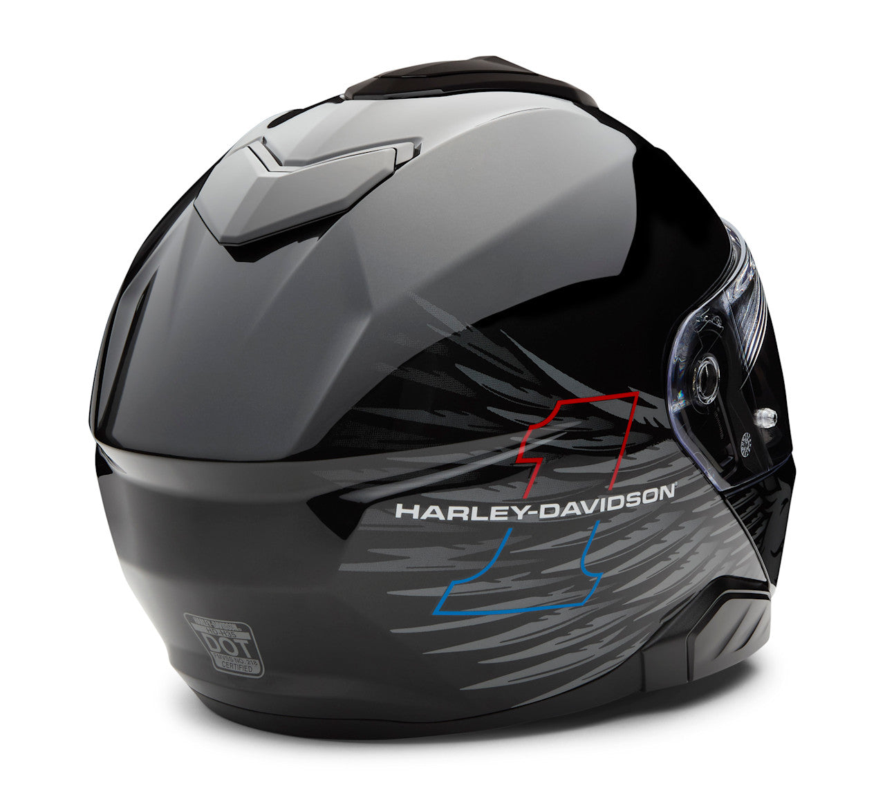 Casque modulaire HD Liberty Eagle Capstone Sun Shield III H35 - 97130-26VX
