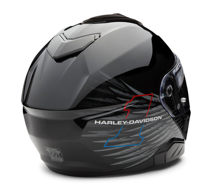 Casque modulaire HD Liberty Eagle Capstone Sun Shield III H35 - 97130-26VX