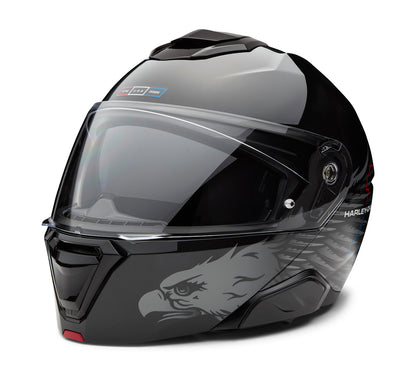Casque modulaire HD Liberty Eagle Capstone Sun Shield III H35 - 97130-26VX