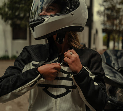 Casque intégral HD Velo H34 Blanc - 97131-26VX