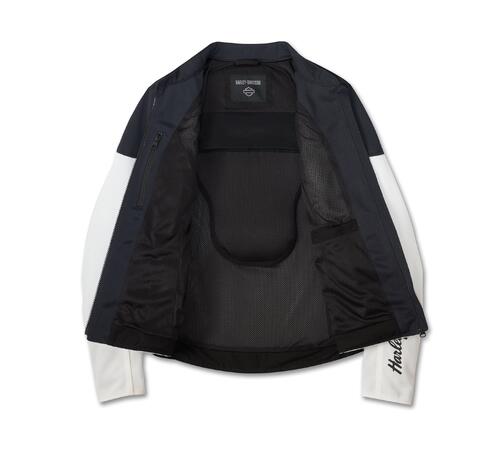 JACKET-ZEPHYR 2,MESH,OFF WHITE/BLACK