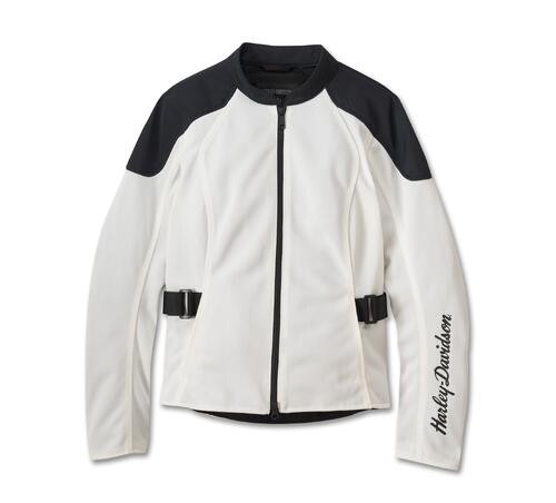 JACKET-ZEPHYR 2,MESH,OFF WHITE/BLACK