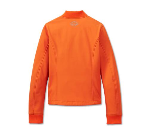 MID LAYER-WINDPROOF,TEXTILE,ORANGE