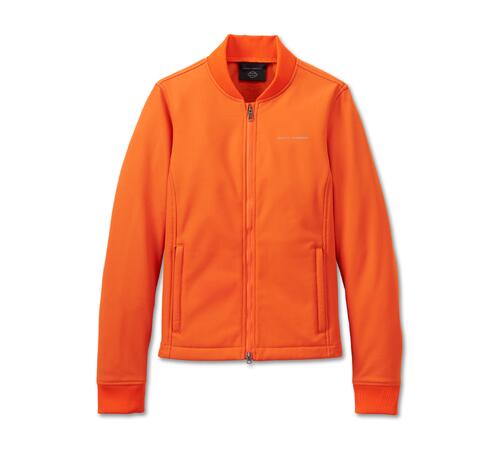 MID LAYER-WINDPROOF,TEXTILE,ORANGE