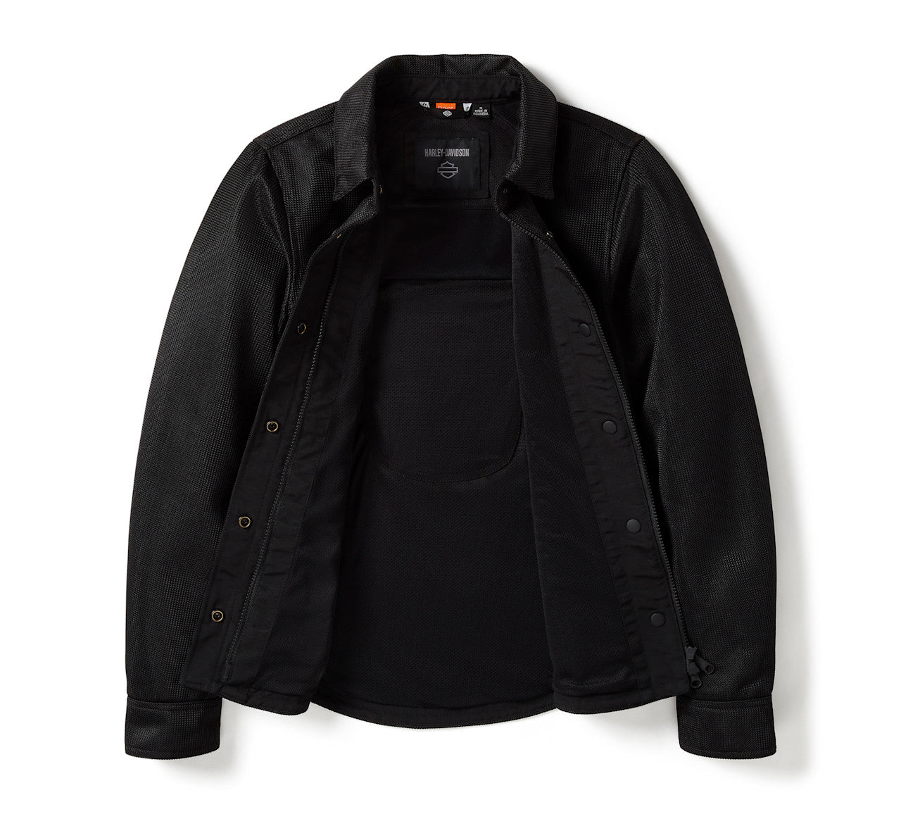 Veste de moto en maille à motif tête de Willie G pour femme - 97156-25VW