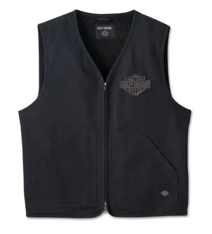 Veste B&S noire pour homme - 97403-25VM