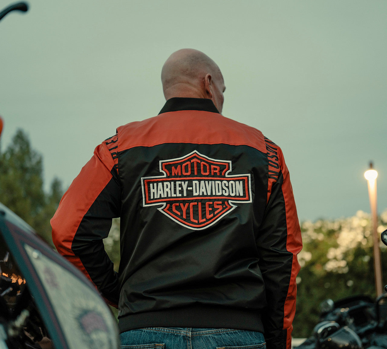 Veste bomber en nylon HD Mainstreet pour homme - 97405-26VM