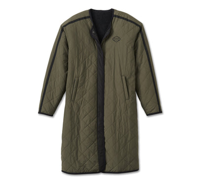 Manteau réversible matelassé en sherpa Harley-Davidson pour femme - 97411-25VW