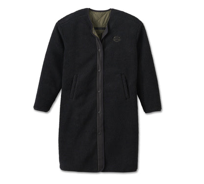 Manteau réversible matelassé en sherpa Harley-Davidson pour femme - 97411-25VW