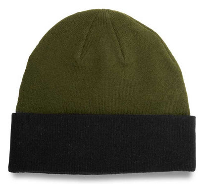 Bonnet en tricot à revers contrastés pour hommer - 97619-22VM