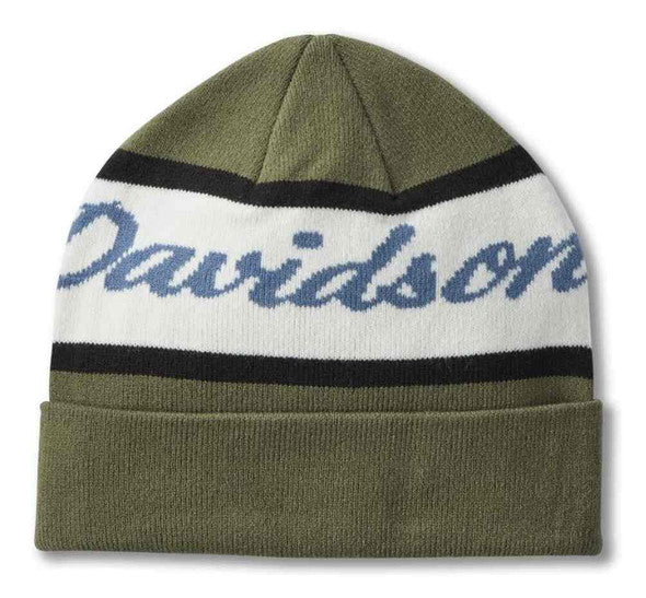 Bonnet d'hiver en maille à inscription Harley-Davidson® pour homme – 97629-25VM