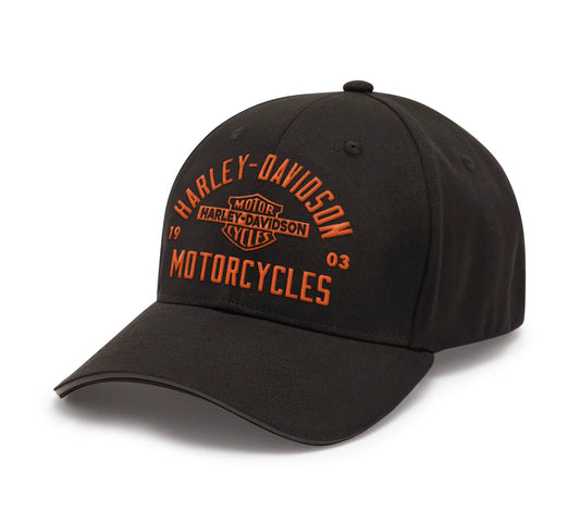 Casquette de baseball Apex Softail Stretch Fit - 97720-25VM