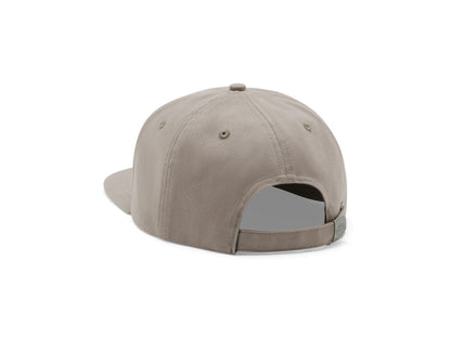 Casquette réglable B&S Switchback en cuir avec visière Cinder - 97769-25VM