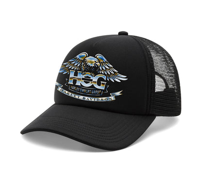 Casquette de camionneur Electric Eagle HOG - 97800-25VX