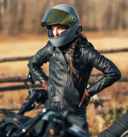 Veste en cuir Harley-Davidson Potomac 3-en-1 pour femme - 98006-22VW