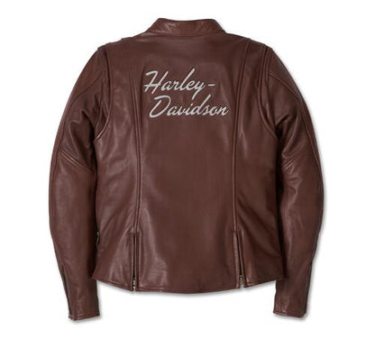 JACKET-LINDEN,LEATHER,BROWN