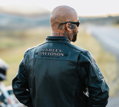 Veste en cuir Swingarm 3 en 1 pour homme - 98045-19vm