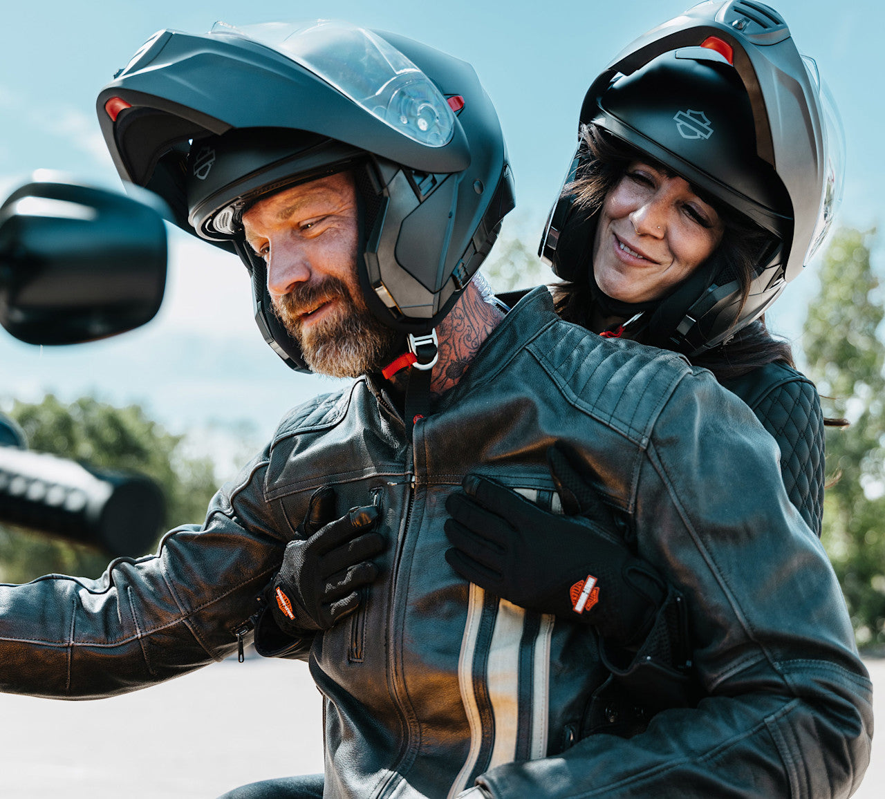Casque modulaire HD Evo X17 avec visière solaire - 98103-25VX