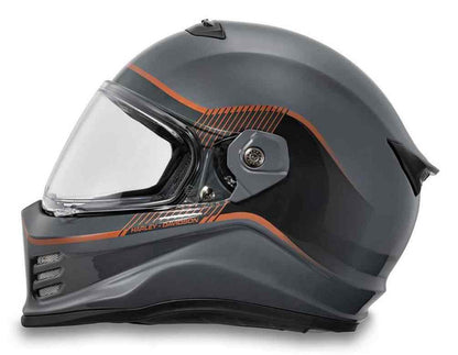 Casque intégral Harley-Davidson® Division X15 pour homme, gris - 98117-24VX