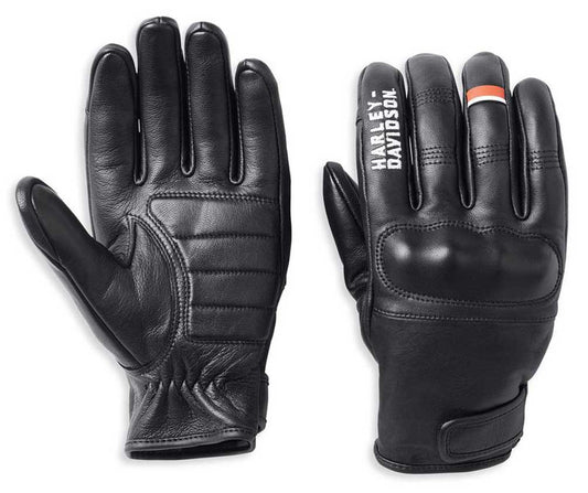 Gants en cuir noir Harley-Davidson® South Shore pour homme - 98140-22vm