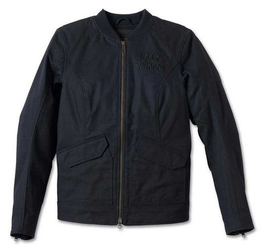 Blouson aviateur H-D® pour femme avec système de superposition - Noir 98143-23VW