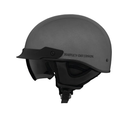 Casque Lucid Ultra-Light Sun Shield J03 1/2 - Noir mat argenté (98151-22VX)