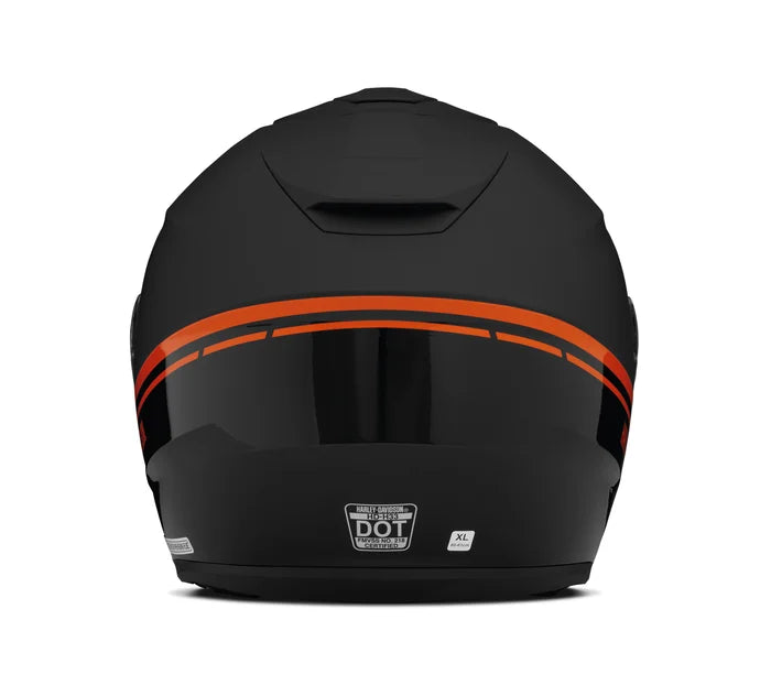 Casque 3/4 Maywood II Sun Shield H33 - Noir brillant/Noir mat (98158-22VX)