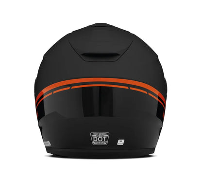 Casque 3/4 Maywood II Sun Shield H33 - Noir brillant/Noir mat (98158-22VX)