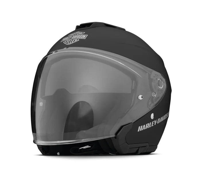 Casque 3/4 Maywood II Sun Shield H33 - Noir mat (98159-22VX)