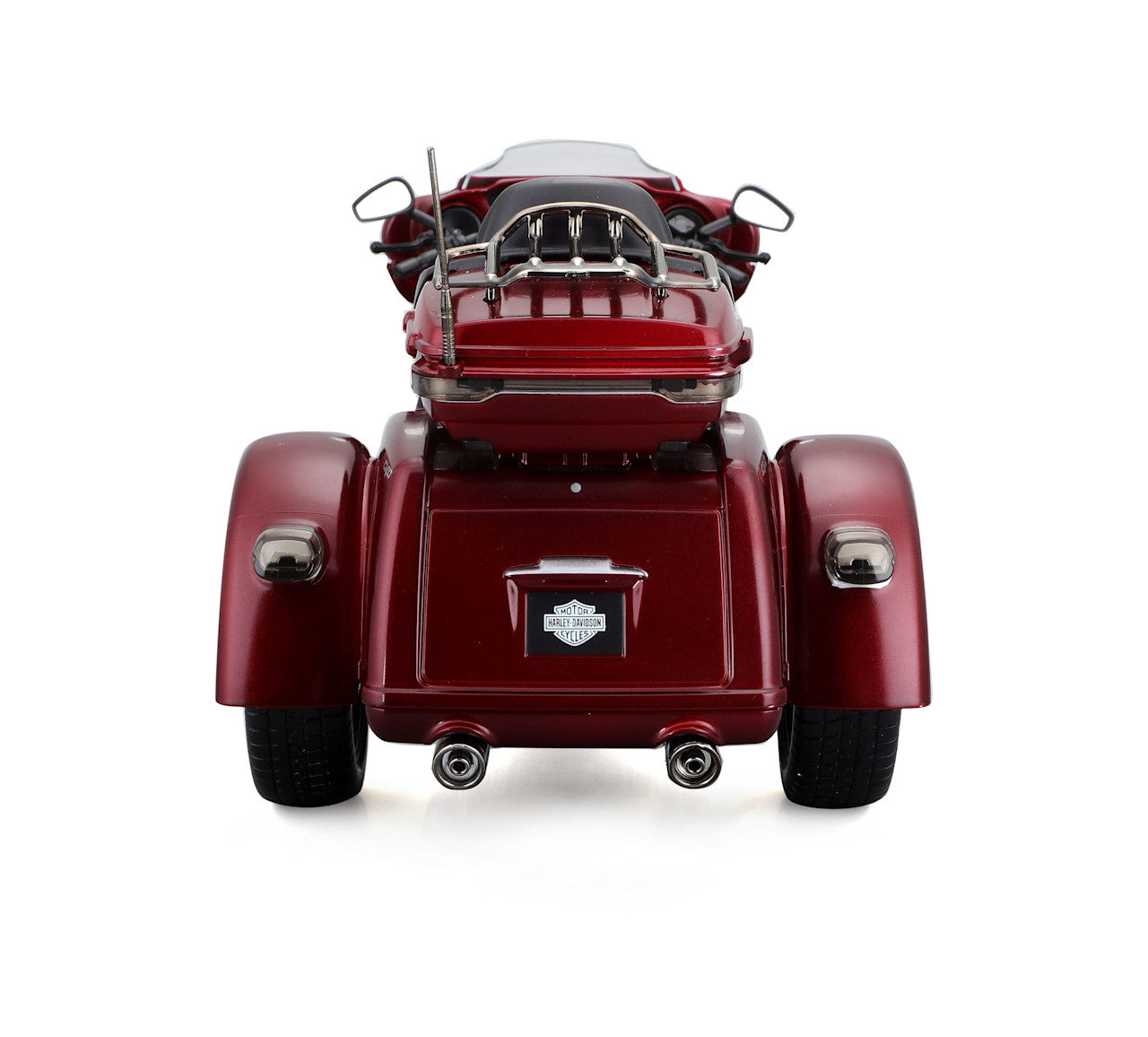 Voiture miniature HD à l'échelle 1:12, modèle réduit 2021 CVO Tri Glide - 32337-00/ROUGE