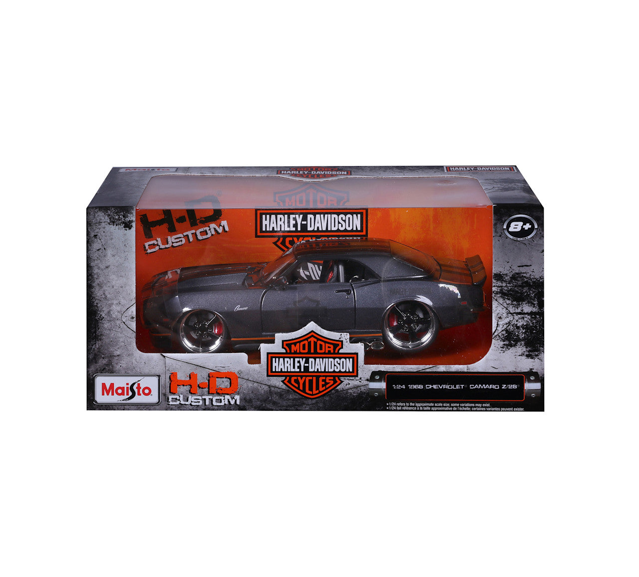 Chevrolet Camaro 1968 personnalisée à l'échelle 1:24 - 32273-02
