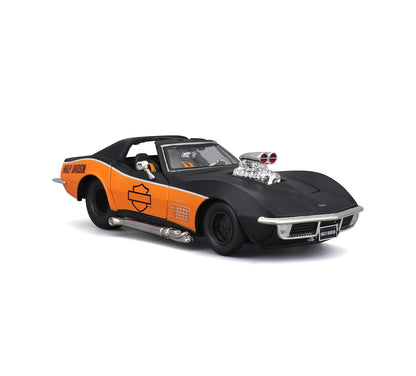Chevrolet Corvette 1970 personnalisée à l'échelle 1:24 - 32193-30