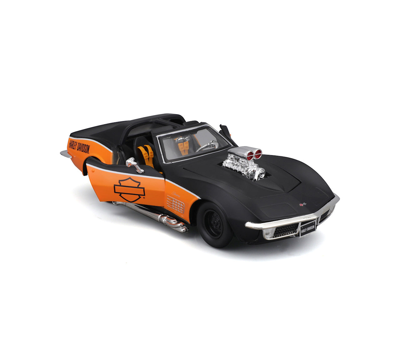 Chevrolet Corvette 1970 personnalisée à l'échelle 1:24 - 32193-30