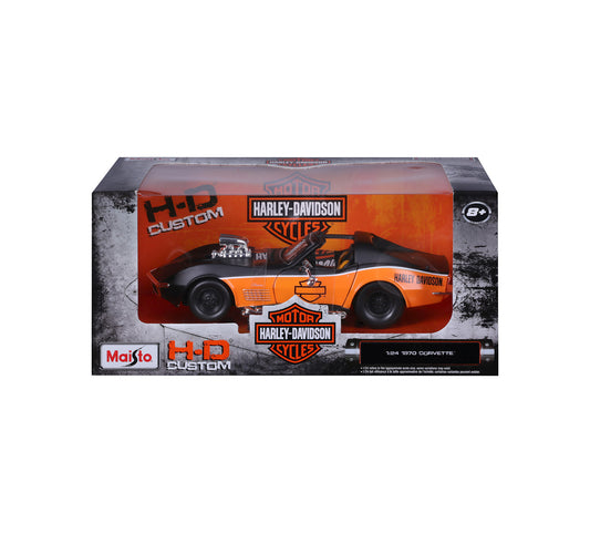 Chevrolet Corvette 1970 personnalisée à l'échelle 1:24 - 32193-30