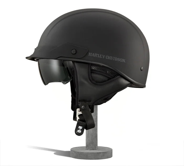 Casque Lucid Ultra-Light Sun Shield J03 1/2 - Noir mat (98390-16VM)