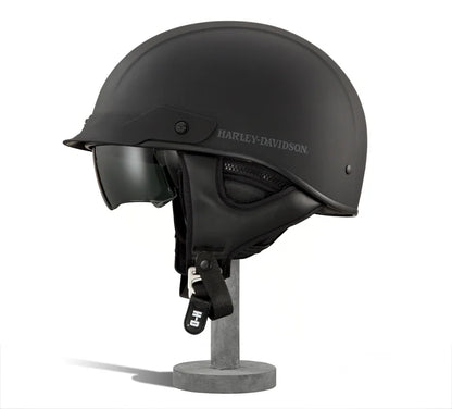 Casque Lucid Ultra-Light Sun Shield J03 1/2 - Noir mat (98390-16VM)