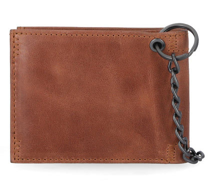 Portefeuille unisexe en cuir lisse Harley-Davidson® B&S - MWU002