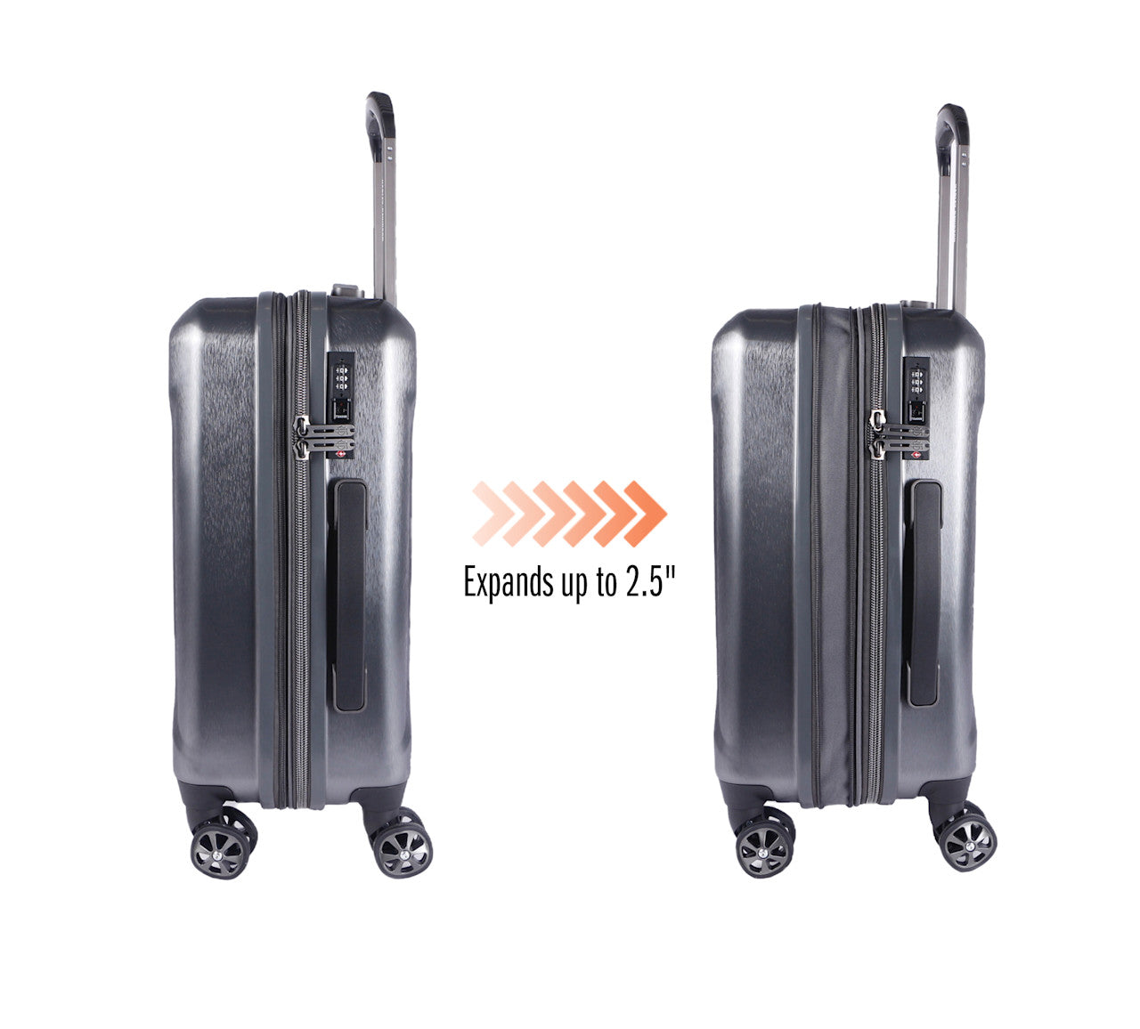 Valise rigide à main moyenne Touring de 26 po - 968-26-26