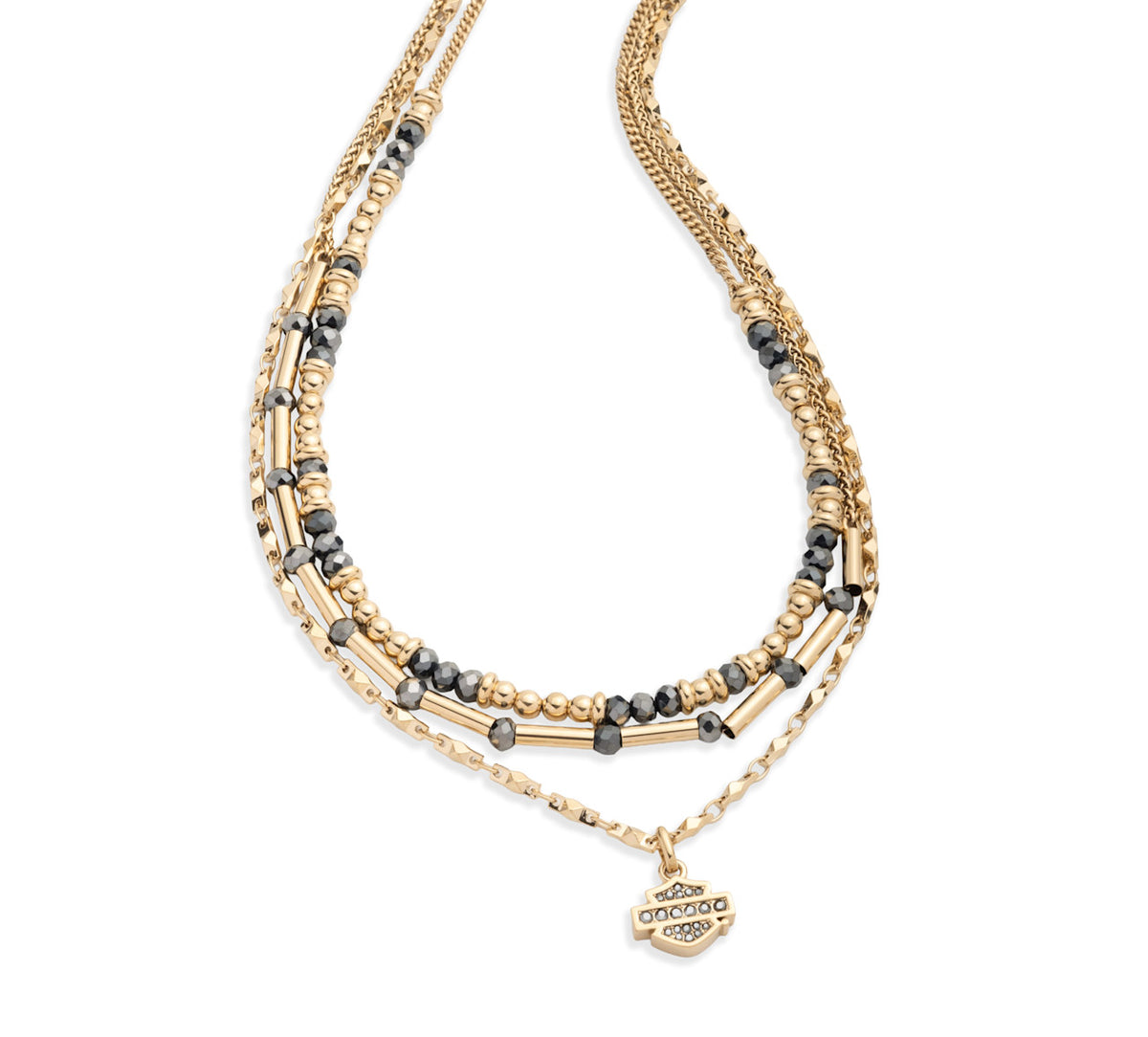 Collier à breloque B&S pour femme - 34N00345