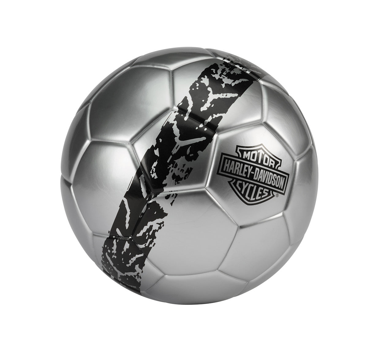 Ballon de soccer tire tread chrome - 66447
