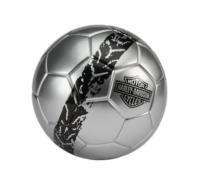 Ballon de soccer tire tread chrome - 66447