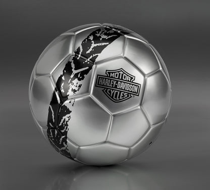 Ballon de soccer tire tread chrome - 66447